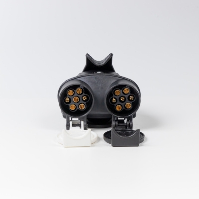 Adapter gniazda przyczepy PRUFTREX 13/2x7-PIN, GAPRUC003