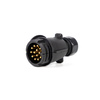 Wtyczka do przyczepy PRUFTREX 13-PIN 12V składana, GWPRUC004