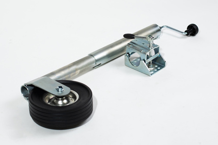 Koło podporowe PRUFTREX średnica rury 60x4 mm, obciążenie 400kg, wymiar koła 220x65 mm, KPPRUA002