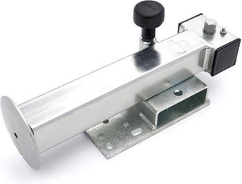 Podpora obrotowa z uniwersalnym flanszem 60x415mm z 19mm sześciokątem, odstęp flansza 47mm, skok 240mm, nośność 1300kg, 11002509