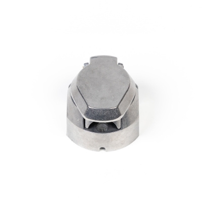 Gniazdo do przyczepy PRUFTREX 13-PIN 12V Alu + uszczelka, GNPRUC002