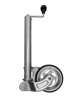 Koło podporowe automatyczne 60 mm, obciążenie 500 kg, wymiary koła 230x80 mm, pełna guma, Heavy Duty  11002699