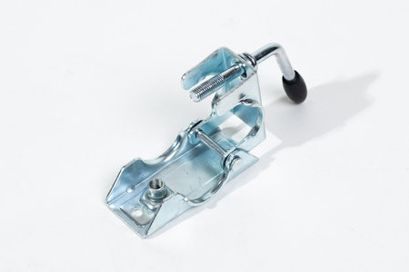 Obejma koła podporowego PRUFTREX Uchwyt zaciskowy, średnica rury 48 mm, obciążenie 250 kg, KOPRUA002