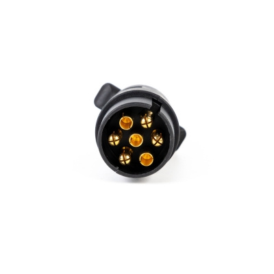Wtyczka do przyczepy PRUFTREX 7-PIN 12V śruby, GWPRUC007