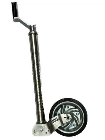 Koło podporowe 48 mm, obciążenie 350 kg, wymiary koła 200x50 mm, pełna guma, Żebrowane, 11002688