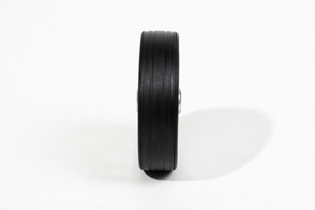 Kółko do koła podporowego PRUFTREX obciążenie 500 kg, 200x60 mm, pełna guma, KKPRUA004