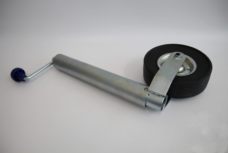 Koło podporowe PRUFTREX średnica rury 60x4 mm, obciążenie 400kg, wymiar koła 220x65 mm, KPPRUA002