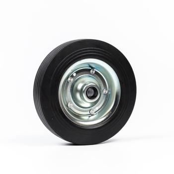 Kółko do koła podporowego PRUFTREX obciążenie 200 kg, 200x50 mm, pełna guma, KKPRUA001