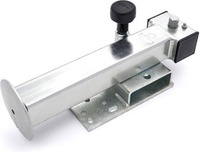 Podpora obrotowa z uniwersalnym flanszem 60x415mm z 19mm sześciokątem, odstęp flansza 47mm, skok 240mm, nośność 1300kg, 11002509