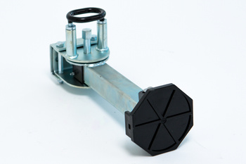 Noga podporowa wychylna 500 kg PRUFTREX 365mm PNPRUB002