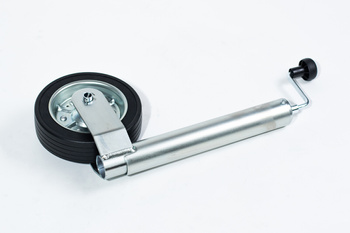 Koło podporowe PRUFREX średnica rury 60 x 4 mm, obciążenie 500 kg, wymiary koła 225х60 mm, KPPRUA001