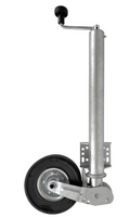 Koło podporowe Ø60mm, automatyczne składane 220x65mm, wysokość 570mm, nośność 400kg, 10otworowy kołnierz, 10033834