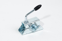 Obejma koła podporowego PRUFTREX Uchwyt zaciskowy, średnica rury 48 mm, obciążenie 250 kg, KOPRUA002