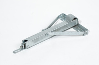 Podpora wykręcana kempingowa PRUFTREX obrotowa głowica SW19 z otworem 5 mm Obciążenie 900 kg, PWPRUA002