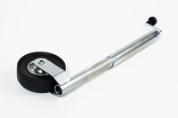 Koło podporowe PRUFTREX średnica rury 60x4 mm, obciążenie 400kg, wymiar koła 220x65 mm, KPPRUA002